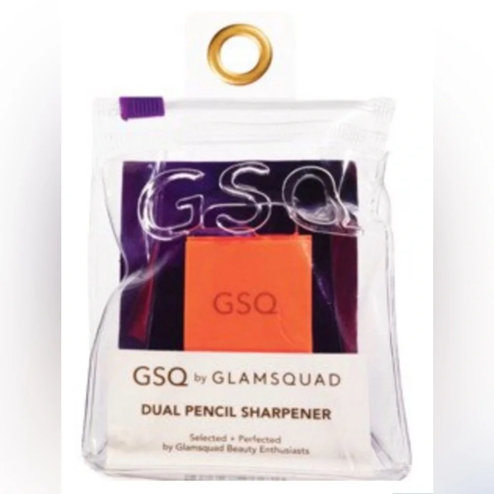 GSQ Dual Pencil Sharpener – Purple & Orange